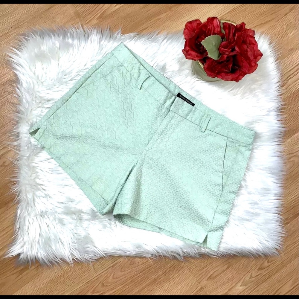 ☀️ Banana Republic Linen print Pocket Shorts